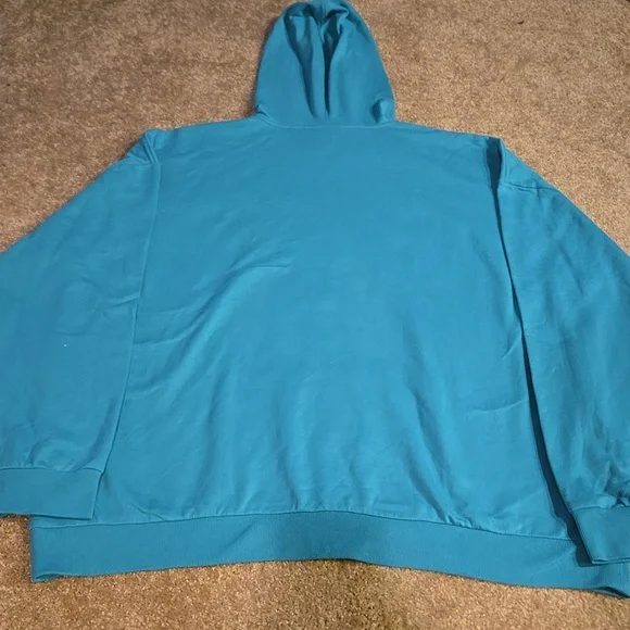 NWT Disney The Little Mermaid Women's Teal Aquamarine Hoodie Sweatshirt 3X - Picture 11 of 11